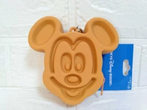 Tokyo Disney Resort Limited Mickey Mouse Waffle Bag Charm Case Japan New Park - Picture 1 of 4