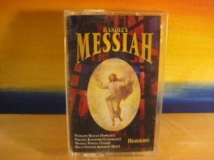Handel's Messiah Highlights Classical Music Excerpts Album Cassette Tape - Foto 1 di 3