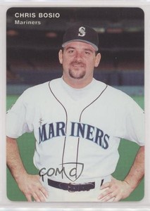 1995 Mother's Cookies Seattle Mariners Stadium Giveaway Chris Bosio #11