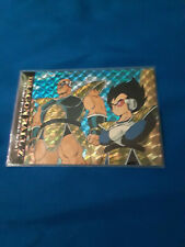 Dragon Ball Z Card #08 Vegeta and Nappa Holo Foil CCG TCG 1996