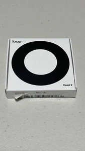Nuovo Loop Silenzioso 2 Tappi Orecchie per Riduzione Rumore Nero SNR 24db Valutazione 14 - Foto 1 di 2