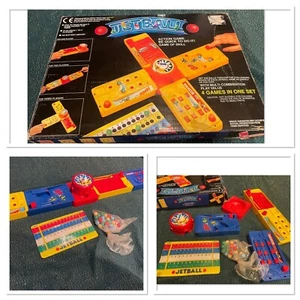 De colección Labyrinth JET BALL 4 Juegos de Habilidad Reloj Bola RARO Juego de Mesa Acción - Imagen 1 de 8