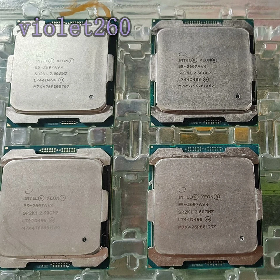 Intel Xeon E5-2697A V4 LGA2011Server CPU Processor 16-Core 2.60GHz 40MB SR2K1 - Image 1 of 1