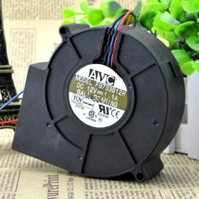 1PC NEW AVC F9733B12H F9733B12HP 12V 1.1A 9CM 9733 Free shipping - Image 1 of 4