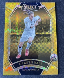 Panini 2016-17 Select Soccer Real Madrid Gareth Bale Field Level Gold /10 - Picture 1 of 2