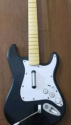 Rock Band Harmonix Guitar Controller Fender Strat 19091 No Dongle Broken Whammy  - Image 1 of 4