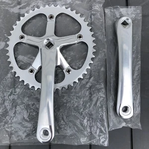 Juego de brazo de manivela Lasco CF12 con piñón de 46 dientes J01 170 bicicleta de una sola velocidad - Imagen 1 de 18