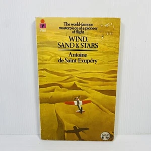 Wind, Sand & Stars by Antonie de Saint-Exupery Small Paperback 1975 Biography - Picture 1 of 9