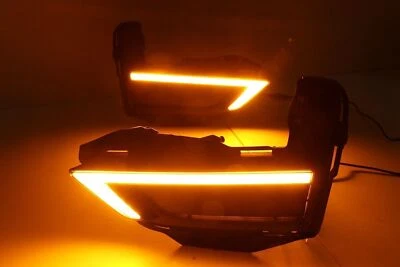 Luz antiniebla diurna giro amarillo para Nissan X-Trail/Rouge 2017-2018 DBL Foto 1 de 4