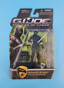 GI JOE SNAKE EYES THE RISE OF COBRA NINJA COMMANDO HASBRO MINT! WOW! 🔥 - Picture 1 of 2