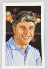 1992-93 Basketball Hall of Fame Center Court Postcard #007-Bob Knight