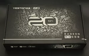Yeston AMD Radeon RX 550 4gb Graphics Card - Picture 1 of 5