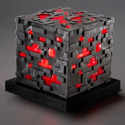 Minecraft - Real Life Replica: Redstone Ore (Light-Up) desk toy Noble Collection - Image 1 of 4