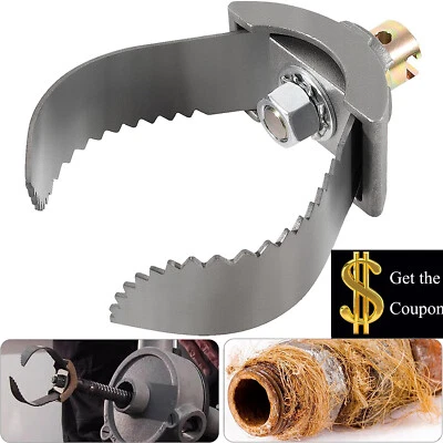 for Sewer Auger Drain Cleaner 3" Ridgid Style Double Cutter Sewer Cleaning 52822 - Image 1 of 4