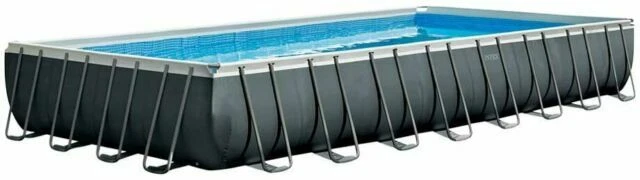Intex 28372 Piscina Fuori Terra Rettangolare con Telaio - 975 x 488 x 132cm