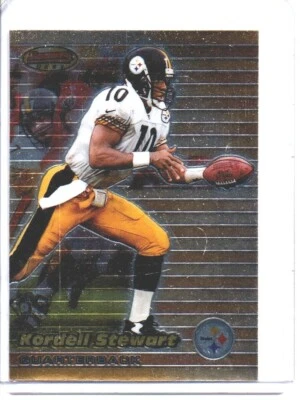 1999 BOWMAN BEST #85 KORDELL STEWART PITTSBURGH STEELERS - Image 1 of 2