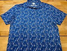 Tailorbyrd 2XL Blue Golf Short Sleeve Polo Shirt A12