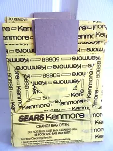 5 Kenmore Upright Vacuum Cleaner Bags Allergen Type 50688 - Picture 1 of 6