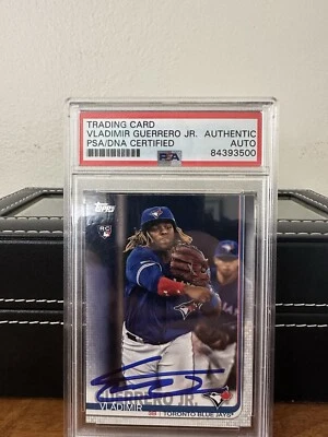 2019 Topps Vladimir Guerrero JR novato autêntico automático  - Imagem 1 de 3