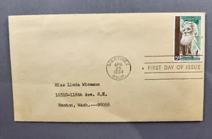 Erstausgabe Briefmarke John Muir Conservationist Martinez ca 1964 - Bild 1 von 2