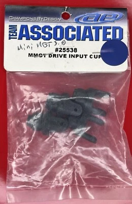 Team Associated Mini MGT 3.0 Drive Input Cups (4) ASC25538 25538 AE New Parts - Image 1 of 2