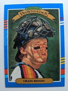 Craig Biggio 1991 Donruss Diamond Kings #2 NM Houston Astros combine shipping