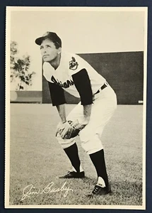 JIM BUSBY 1957 SOHIO GAS INDIANER 57 BILD 5 X 7 CLEVELAND INDIANER 47227 - Bild 1 von 2