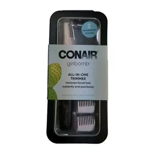 Nuovo con scatola Conair Girlbomb All-In-One Trimmer per depilazione viso kit da viaggio NUOVO - Foto 1 di 7