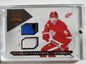 2010-11 Nicklas Lidstrom /100 Stick Card Red Wings Luxury Suite Panini #25 - Picture 1 of 5