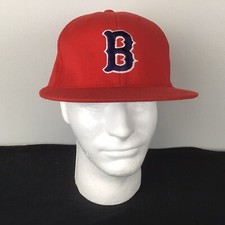 Boston Red Sox Flexfit Mens L/XL MLB Baseball Hat Cap Red
