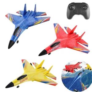 SU-27 Foam RC Plane Model RC Airplane with Remote Controller Kids Toy Gift - Picture 1 of 15