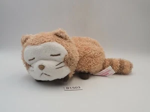 Muñeco de peluche Rascal the Raccoon B1503 Banpresto 2004 para dormir 6" Japón - Imagen 1 de 8