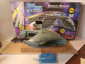Playmates Star Trek The Next Generation Romulan Warbird 1993 Vintage Neu in OVP GETESTET - Bild 1 von 12