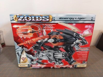 Hasbro Zoids Action Figure Motorized Model Kit 1/72 Energy Liger #102 2003 NEW - Image 1 of 4
