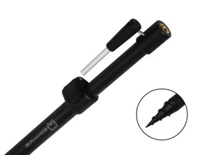 Bankstick Hasta 180cm de Aluminio Negro/Negro Soporte para Ccña Asiento Del Palo - Imagen 1 de 24