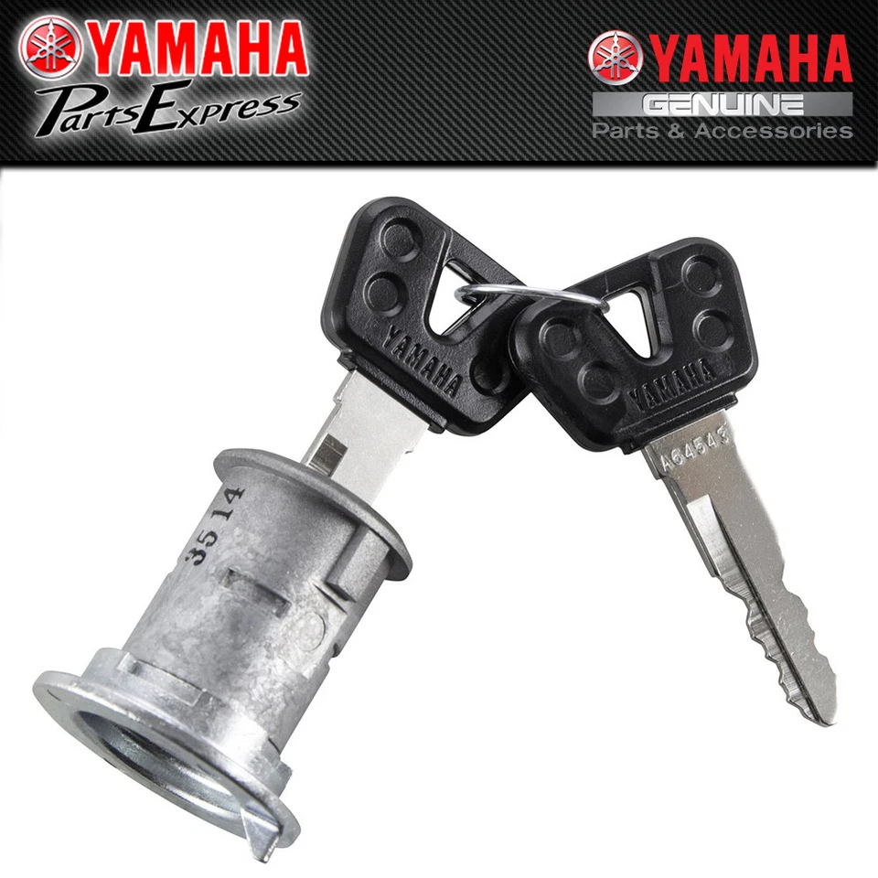 NEW YAMAHA SUPER TENERE XT1200 OEM REPLACEMENT CASE LOCK W/ KEYS 23P-28406-00-00 - Image 1 of 1