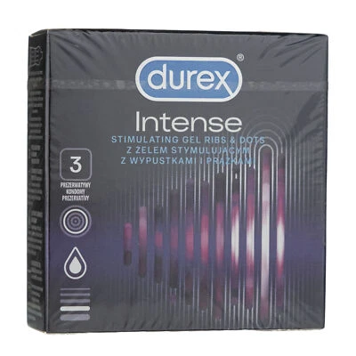 Préservatifs Durex Intense Orgasmic, 3 pieces - Imagen 1 de 4