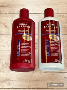 Vidal Sassoon Pro Series Moisture Lock Shampoo and Conditioner 12 fl oz - Picture 1 of 12