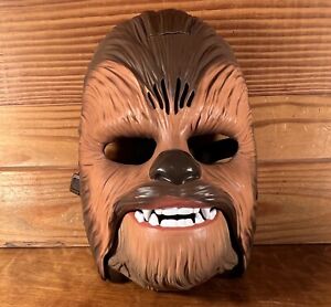 Star Wars CHEWBACCA MASK Electronic Talking Wookie Sounds - TESTED WORKING