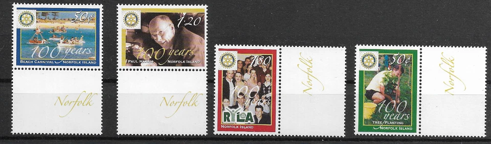 Norfolk Island @ SG900-03 - 2005 Rotary MNH Nice Priced @Aus.602 - Image 1 of 1