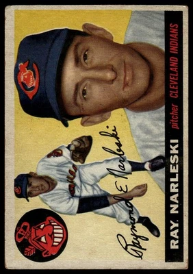 1955 Topps #160 Ray Narleski - Image 1 of 2