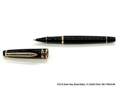 Bolígrafo Waterman Expert laca negra y adornos dorados Foto 1 de 4