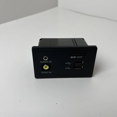 Infiniti Q50 2014 consola central ranura para mapas SD USB PUERTO AUXILIAR OEM 284H34GA0B Foto 1 de 4