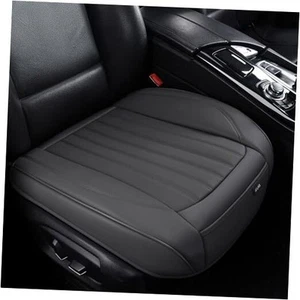 Gray Car Seat Cover 2 Pack, Universal Leather Front Seat Covers Bottom - Picture 1 of 7