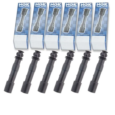 Bota de bobina de encendido NGK de 6 piezas para Porsche Boxster 2003-2008 3,2 L 2,7 L 3,4 L H6 yb Foto 1 de 4