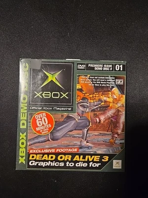 Official Xbox Magazine Demo Disc #01 - Premiere Issue - Used  - Image 1 of 2