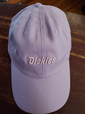 Dickies Adult Purple Spell Out Logo One Size Cap Hat Adjustable - Image 1 of 4