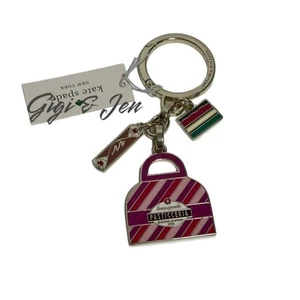 Kate Spade Dolci Gebäck Metall Schlüsselanhänger Taschenanhänger Schlüsselanhänger - Bild 1 von 3