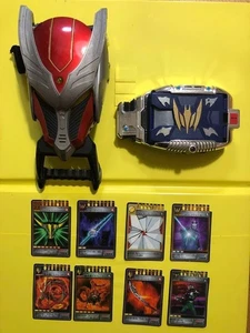 Kamen Rider Ryuki DX Dragvisor & V-Buckle mit 8 Adventskarten Japan - Bild 1 von 17