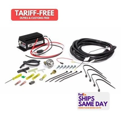 Jms P2000, Kit FuelMAX Fuel Pump Voltage Booster V2 Black Textured Aluminum  - Image 1 of 4